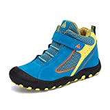 Boy's Sneakers Hiking Outdoor Running Slip on Girl's Trekking Boots Breathable Walking Casual Kids Shoes Blue little kid 1