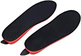 Rechargeable Heated Insole with Remote Control, Heating Shoe Inserts with Arch Support for Women, Wireless Foot Warmer for Boots Hunting Hiking Camping (41-46cm)