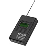 RK560 Mini Radio Frequency Counter Meter,50MHz-2.4GHz Radio Frequency Counter with CTCSS/DCS Decoder,Portable Handheld Frequency Counter Meter,1K / 0.1K.