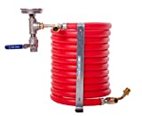 Exchilerator Ready To Brew - Efficient Wort Chiller for Home Brew Beer - 25% Faster Than Stainless Steel Chiller - Best Counter Flow Wort Chiller