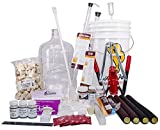 North Mountain Supply 3 Gallon Wine From Fruit Complete 32pc Kit With Glass Carboy - Only Fruit & Bottles Required