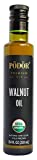 PÖDÖR Premium Organic Walnut Oil - 8.4 fl. Oz. - Cold-Pressed, 100% Natural, Unrefined and Unfiltered, Vegan, Gluten-Free, Non-GMO in Glass Bottle
