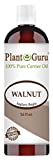 Walnut Oil 16 oz - Cold Pressed 100% Pure Natural - Skin, Body, Face, and Hair Growth Moisturizer. Great For Creams, Lotions, Lip balm and Soap Making