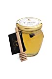 TruffleHunter Real White Spring Truffle (Tuber Borchii) Acacia Honey with Dipper (8.46 Oz) - Gourmet Food Condiments Infused Cooking Marinade - Vegetarian, Kosher, Non Dairy, Gluten & Nut Free