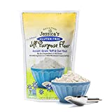 Jessica’s Natural Foods - Gluten-Free All-Purpose Flour Blend Made With the Ancient-Grain Teff and Wholesome Oat Flour, Non-GMO, and Gluten Free. 3 Per Pack