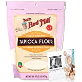 Gluten Free Tapioca Flour Bundle. Include One-16 oz Packages of All Natural Finely Ground Bobs Red Mill Tapioca Flour and a BELLATAVO Recipe Card! Also Known as Tapioca Starch!