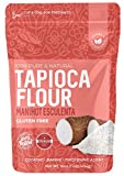 Tapioca Flour Starch, 1 Lb, Gluten-free & non-GMO (Thickener for Food) Fine White Powder, Vegetarian, kosher, Paleo Friendly