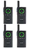 Chunhee Intercoms Wireless for Home-Wireless Intercom System for Elderly/Kids, Home Intercom System Room to Room Communication, 1.5 Miles Long Range Intercom System for Office/Camping/Hiking(4 Pack)