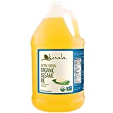 Kevala Organic Extra Virgin Sesame Oil, 1 Gallon (128 Fl Oz)