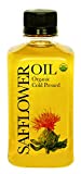 Daana Organic Safflower Oil: Cold Pressed, High Oleic (12 oz)