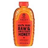 Nature Nate’s 100% Pure, Raw & Unfiltered Honey; 32oz. Squeeze Bottle; Award-Winning Taste