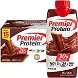 Gourmet Kitchn Premier Protein - High Shake, Chocolate 30g Protein, 1g Sugar, 24 Vitamins & Minerals Nutrients to Support Immune Health Naturally and Artificially Flavored 1 Pack (11 fl. oz., 15 pk)