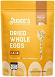 Judee’s Whole Egg Powder 1.5 lb (24oz) - No Additives, Just One Ingredient, Pasteurized - 100% Non-GMO, Gluten-Free and Nut-Free - Great for Camping & Outdoor Preparation - High Protein and Vitamin Source