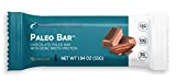 Designs for Health Paleo Bar - Paleo Nutrition Bar with 8g Net Carbs + 10g Protein from Bone Broth Isolate, Hemp + Pumpkin Seed - Dairy-Free + Gluten-Free, Chocolate Flavor (12 Bars)
