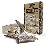 PaleoPro Primal Protein Bars, Coconut Cacao + Almonds, Keto Protein Bars, Gluten-Free, No Dairy, No Whey, No Soy, From Pastured Grass-fed Beef, non-GMO Egg White Protein, Almonds and Cashews, 12-Pack