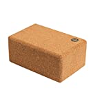 Manduka Cork Yoga Block – Resilient Sustainable Material, Portable, Comfortable, Easy to Grip Fitness, Yoga Exercise & Pilates | 9' x 6' x 4'
