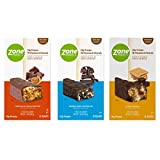 Zone PERFECT Protein Bars, Variety Pack, High Protein, with Vitamins & Minerals, 36 Bars