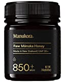 Manukora UMF 20+/MGO 850+ Raw Manuka Honey (250g/8.8oz) Authentic Non-GMO New Zealand Honey, UMF & MGO Certified, Traceable from Hive to Hand