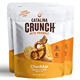 Catalina Crunch Mix Cheddar Keto Snack Mix | Keto Friendly, Low Carb, Protein Snacks, 6Oz (Pack Of 3)