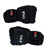 Weighted Gloves 4LB(2LB Each), Fitness Soft Iron Gloves Sandbag Weight Bearing Training Gloves with Wrist Support for Gym Boxing, Cross Training (4)