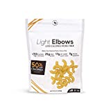 Fiber Gourmet Pasta - Light Elbow Pasta - Fiber-Rich, Low Calorie, Elbow Macaroni - Made in USA, Kosher, Vegan Certified, Non-GMO and Has Zero Artificial Colors or Flavoring - 8 Oz (Pack of 6)