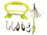 BCB International Survival Fishing Kit - Compact Kit for Campers/Hikers (10 Pieces)