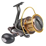Dr.Fish Saltwater 12000 Spinning Reel for Surf Fishing, 13+1 BBS, 48LB Max Drag, Ultra High Capacity, Heavy Duty Long Casting Offshore Big Game Fishing Reel