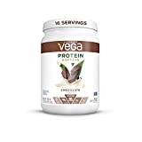 Vega Protein and Greens, Chocolate, Vegan Protein Powder, 20g Plant Based Protein, Low Carb, Keto, Dairy Free, Gluten Free, Non GMO, Pea Protein for Women and Men, 1.2 Pounds (16 Servings)