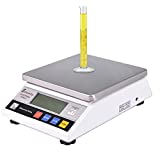 SurmountWay High Precision Scale 5kg x 0.1g Accurate Digtal Laboratory Lab Industrial Scientific Electronic Scale Commerical Counting Kitchen Scales Jewelry Gold Analytical Weighing(5000g,0.1g)