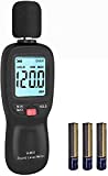 Michark Decibel Meter, Digital Sound Level Meter, Range 30-130dB(A) Noise Volume Measuring Instrument Self-Calibrated Decibel Monitoring Tester (Battery Included)