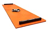 Hockey Revolution Adjustable Sliding Board - Indoor and Outdoor Training Tiles with Stoppers, Booties, Rubber Mat & App - Compact & Portable Shooting and Pass Practice Equipment - My Slide Board Lit