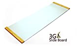 3G Ultimate Slide Board with Nano Buffed Surface (White, Premium Thick 6Ft)
