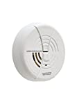 FIRST ALERT Carbon Monoxide Alarm | BRK CO250 Battery Operated Carbon Monoxide Detector With 9-Volt Battery & Two Silence Features