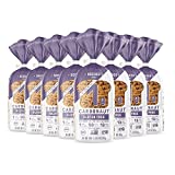 Carbonaut Gluten Free, Low Carb, Keto-Certified, Non-GMO, Vegan Bread (Gluten Free Low Carb Seeded Bread, 8 Pack)