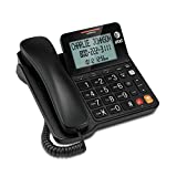 AT&T CL2940 Corded Phone with Caller ID/Call waiting, Speakerphone, XL Tilt Display, XL Buttons & Audio Assist Volume Boost (Renewed)