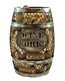 TheopWine Barrel Shaped Wine Cork Holder (Large)