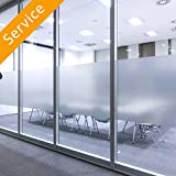 Office Privacy Film Installation