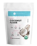 Organic Coconut Flour for Baking & Cooking by Kate Naturals. Vegan, Gluten-Free, & Keto Flour High in Protein & Fiber. Wheat-Free Almond Flour & Arrowroot Flour Alternative. Resealable Bag. 12 oz.