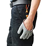 Inf-way Fishing Glove with Magnet Release, Fisherman Professional Catch Fish Gloves Cut&Puncture Resistant with Magnetic Hooks Hunting Glove 1pcs (Left, XL)