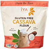 Iya's All Natural Cassava Flour - Grain-Free, Certified Gluten-Free, Non-GMO and Kosher Baking Flour - Made From 100% Yuca Root for Verified All-Purpose Wheat Flour Substitute - 5 lb