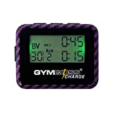 Gymboss Charge Interval Timer and Stopwatch (Carbon Purple)