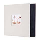 Artmag Fabric Photo Album 4x6 1000 Large Capacity for Family Wedding Anniversary Linen Album Holds 1000 Horizontal and Vertical Photos (1000 Pockets, Beige)