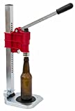 North Mountain Supply Spring Loaded Bench Bottle Capper - Red