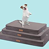 PUPPY PAW Orthopedic Waterproof Dog Bed - Chew & Urine Proof Memory Foam Dog Bed, Nonskid Pet Bed Mat with Washable Cover for Small, Medium, Large Dogs and Cats (Medium)