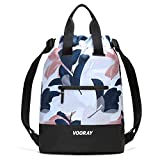 Vooray 23L Ultra-Durable Flex Cinch Gym Drawstring Backpack Sackpack for Women (Guava)