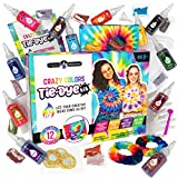 Original Stationery Color Crazy Tie Dye Kit, All in One Tie Dye Kit for Girls Ages 10-12 with all the Tie Dye Colors Needed to Make Colorful Tie Dye Crafts, Great Craft Gift Kit for Birthdays and Xmas