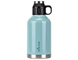Reduce Insulated Growler, 64 oz – Up to 60 Hours Cold – Vacuum Insulated, Large Capacity for Any Adventure – Dual Opening Leak-Proof Lid, Doubles as a Cup – Eucalyptus, Opaque Gloss