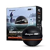 Deeper Pro Plus 2 Castable and Portable GPS Enabled Fish Finder for Kayaks Boats on Shore Ice Fishing Wireless Fishfinder Smart Sonar Fish Radar Depth Finder