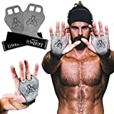 JerkFit Fly Grips, Hand Grips for Cross Training, Soft Vegan Lightweight Weight Lifting Gloves with Grip for Pull Ups, Powerlifting, Gymnastics, and WOD, Prevent Rips and Blisters (Large)