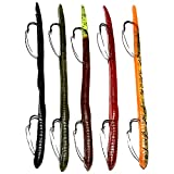 Delong Lures 6' Weedless KILR Worm for Bass, Pike, and Anything in Between, Soft Plastic Bass Pike Lures Baits Tackle (Value 5-Pack)